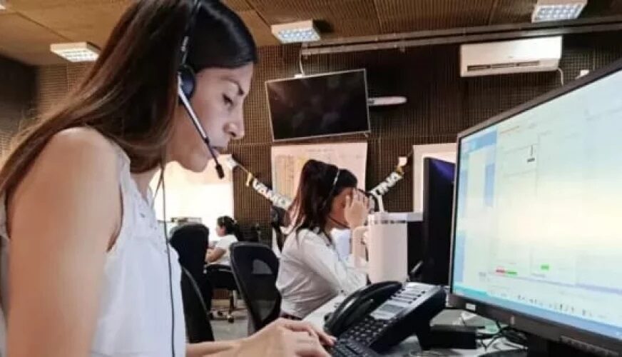 El 9-1-1 recibió más de 1.300 llamadas de emergencia por los fuertes vientos e incendios en Salta